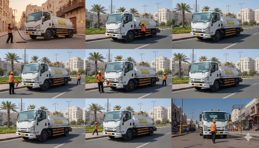 كيف تحميك عربة الشفط والتسليك